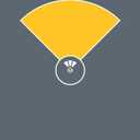 3 x Orbit 54072 Brass Pop-Up Flush Head Sprinkler with Quarter Pattern Spray Nozzle