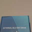 External Blu Ray Drive for Laptop, 7 in 1 Support 100G Disc Read/Write Bluray Drives, Portable External Bluray/DVD Drive for PC with USB 3.0 Type-C, 3D Blu Ray Burner with Bag for Windows MacOS Linux