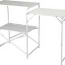 Camping Roll Top Kitchen Made from Weather-Resistant Aluminum (by Caddis Sports)