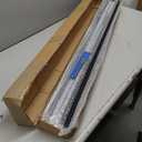 Wrought Iron Hollow Balusters - Deck Spindles Stair Railing Indoor,Stair Straight Hollow Iron Baluster Stair spindles, for Staircase Interior (12 Pack Black)