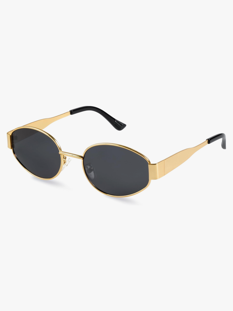 livho 2025 Trendy Oval Sunglasses - Stylish Polarized Shades for Everyday - Retro Metal Frames
