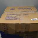 DLLT Caged Ceiling Fan with Light: 20" Farmhouse Fandelier with Lights and Remote & APP - Black Rustic Semi Flush Mount Bladeless Ceiling Fans Enclosed Fan for Bedroon Kitchen Living Dining Room