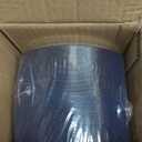 R-kay 100 Pack Clear Plastic Plates - 6.25 IN Hammered Gold Rimmed Sturdy, Durable And Extra Heavy duty Gold Plastic Dessert Plates Disposable - Ideal For Appetizer And And For Desserts.