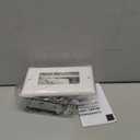 BESTTEN 2 Pack Combination Wall Light Switch and Decor Outlet, Single Pole Rocker Switch, 15A/120V, Decorative Receptacle, 15A/125V, Combo Style, Wallplate Included, Side Wire, UL Listed, White