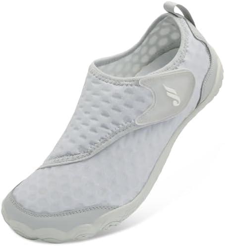 JIASUQI Water Shoes for Women Mens Barefoot Swim Beach Shoes Quick Dry Water Sandals for Adults Size 40
