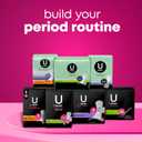 U by Kotex Panty Liners, Clean & Secure, Light Absorbency, Long Length, 126 Count 