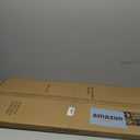 Long White Board, 36" x 12" Magnetic Dry Erase Board, Black