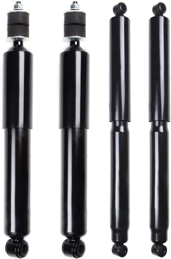 SCITOO Front Rear Shocks Pair 1999-2004 for Ford for F-250 Super Duty