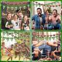 MARFOREVER 6 Pcs Football Party Decorations, Pre-Strung Football Banners Footbal Garland Background Football Triangle Flags for Sports Football Games Football Birthday Party Favors Home Supplies