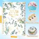 VINTS 2026 Planner,8.5x11 Large Weekly and Monthly Planner,Jan 2026-Dec2026 12 Months Weekly Planner with stickers,Hardcover Agenda Planner for Women,Girls,Home,Office