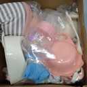 Cleboen Baby Doll Accessories Set for Girls, 9'' Baby Doll with 2 Sets Clothes Doll Walker Chair Feeding Bottle Pacifier Diaper Blanket, Realistic Pretend Play Toys Toddler Girl Birthday Gifts 3 4 5 6