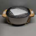 Hot Pot Electric Hot Pot with Divider, Large 6L Nonstick Dual-Sided Shabu Shabu Pot Dual-Flavor hotpot electric 1500W with Adjustable 5-Temperature Control Perfect for Family Dinners & Parties