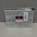 UNA GELLA Extra Short Square Nail Tips XS 216pcs Pre-Shape Extra Short Square Press on Nails Gel Tips Full Cover Acrylic Nails False Nails for DIY Salon 12 Sizes