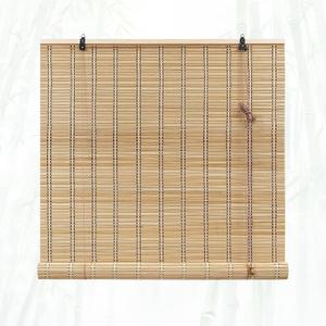 Glimer Bamboo Blinds for Interior Windows, Natural Roll Up Bamboo Shades for Indoor Windows & Outdoor Patio, Light Filtering Bamboo Window Shades for Living Room, Porch, Balcony, Easy to Install