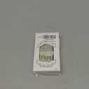 Christmas Press on Nails Short Square OFDNE Red Fake Nails False Nails with Designs Shimmer Nails Gnome Santa Full Cover Glossy Glue on Nails Acrylic Nails for Women Girls 24 Pcs, 3 Packs