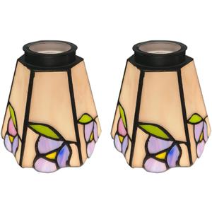 Tiffany glass lampshade, fan lampshade replacement, stained glass lampshade replacement, chandelier lampshade replacement, wall lamp lampshade, antique lampshade replacement.