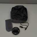 Large Fit Wearable Foot Massager Wrap, Cordless Heated Ankle Massager with Red Light, Portable for Foot Comfort & Circulation Support, 6 Modes 3 Intensities, Multi-Area Use for Foot, Knee & Back