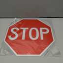 2-pack Stop Signs Red Stop Signage Aluminum Traffic Sign Warning Sign with 2 Pre-drilled Mount Holes, 30 X 30 cm
