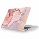 Fancity Compatible with MacBook Pro 14 inch Case 2025-2021 M5 M4 M3 M2 M1 Pro/Max Chip, Protective Plastic Hard Shell Case & Keyboard Cover for New Mac Pro 14.2 inch Laptop, Pink Marble