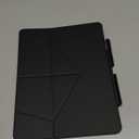 MOFT Folio Case for iPad Pro 12.9" (3~6 gen.) with Detachable Pencil Holder, Protective & Lightweight, Durable MOVAS Material and Comfortable Touch for Browsing, Drawing & Studying,Jet Black