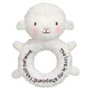 Karenhi Lamb Stuffed Animal Little Sheep Stuffed Animal Praying Baptism Soft Plush Snuggle God's Lamb with Embroidered Religious Gifts for Boys Girl Baby Showers Mom's Barnyard Nursery Decor Doll Toy