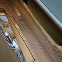 2 Set Stackable Wooden Cupcake Stand Tiered Riser Display Stands for Vendor Events Vendor Booth Display Items Farmhouse Decor Wood Dessert Table Display Set (Dark Brown, 2Pack)