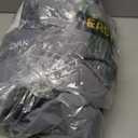 EAST OAK 4 Pieces Patio Furniture Set Cover, 600D Heavy-Duty Fabric, Waterproof, Dustproof and All-Weather Resistant, Outdoor Loveseat Cover, 2 Single Sofa Cover, Coffee Table Cover Included, Grey (Black)