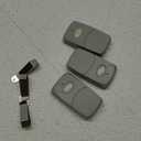 3 Replacement for Multicode Garage Gate Door Opener Remote,3089,308911,MCS308911,10 Dip Switch,300MHZ