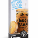 SIPPER GLASS 16 OZ