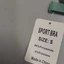 ANGOOL Strappy Sports Bra for Women, Longline Medium Support Yoga Bra Wirefree Padded Sports Bra with Adjustable Straps S