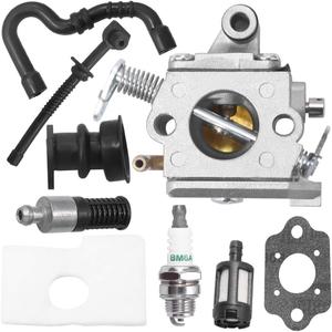 Anxingo MS170 Carburetor Replacement for Stihl MS170 MS180 017 018 MS170C MS180C Chainsaw, Replaces Zama C1Q-S57, C1Q-S57A, C1Q-S57B, 1130-120-0603