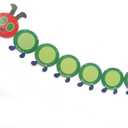 Hungry Caterpillar Monthly Milestone Photo Banner - Newborn to 12 Months, Fruit Theme, 1st Birthday Decoration