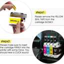 LC203 Ink Cartridge Replacement for Brother LC203XL LC201 XL to Use with Brother MFC-J480DW MFC-J880DW MFC-J4420DW MFC-J680DW MFC-J885DW Printer, 12 Pack
