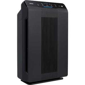 Winix 5500-2 Air Purifier with True HEPA, PlasmaWave and Odor Reducing Washable AOC Carbon Filter Medium (Charcoal Gray)