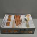 Non-Stick Baking Tray with Grill Crispy Basket Copper Crisper Air Fryer Pan
