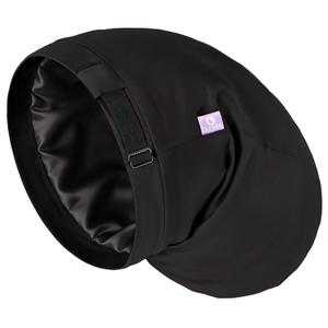 OLESILK Silk Bonnet for Long Hair: 100% Mulberry Silk for Sleeping Women&Men, Extra Large Loc Cap for Braids, Adjustable