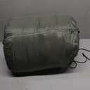 Amazon Basics Rectangular Sleeping Bag for Camping and Hiking in Cold Weather, Double Size for Two, Olive Green