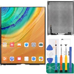 for iPad 9 (2021) 10.2 Screen Replacement for iPad 9 (9th Generation) LCD Display A2602 A2603 A2604 A2605 Screen Replacment with Repair Kits(Black, Not Include Digitizer)