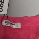 Zeagoo Women's Long Sleeve Scoop Neck Shirts Casual Slim Fit Rib Knit Tops Summer Fall Basic Business Work Tee (Large)