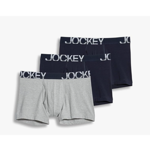 Jockey Men's Underwear ActiveStretch 4" Boxer Brief - 3 Pack S