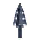 3 Sizes M2 Step Drill Bit for Steel Sheet, 7/8", 1-1/8", 1-3/8" HSS Multi Size Hole Stepped Up Unibit Home Tools