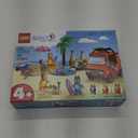 LEGO Bluey: Blueys Beach & Family Car Trip - Toddler Learning Toy for Kids 4+ - Includes Bluey, Bingo, and Mum Minifigures - Birthday Gift for Boys and Girls, Ages 4+ - 11202
