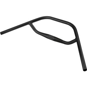 Bicycle Handlebar H Flat Bar Aluminum Alloy 22.2 * 31.8 * 200 * 690mm MTB Gravel Touring Bike (Black)