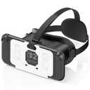 VR Headset Compatible with Nintendo Switch 2 (2025), Switch 2 Virtual Reality VR Glasses with Adjustable HD Lenses and Comfortable Head Strap, Labo VR Kit for Switch 2 Accessories, Black&White