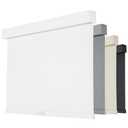 Persilux Blackout Roller Blinds for Indoor Windows, Cordless Roller Shades with Valance, Thermal Insulated Fabric Window Shades & Blinds, UV Protection Shades for Home and Bedroom (White,34"W x 72"H)