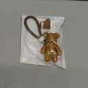 Creative Cool Diamond Bear Design Pendant Keychain Key-Chains Keyrings (Yellow)