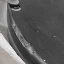 California Umbrella 75lbs Heavy Duty Weighted Patio Umbrella Base with Wheels, Hammertone Grey