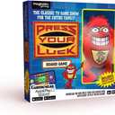 Press Your Luck Card Game with Whammy Plush Toy, Bring The Classic TV Game Show Home, Full of Trivia, Tactics, Choices, and Chances, Play with Family and Friends, Remote Home Entertainment
