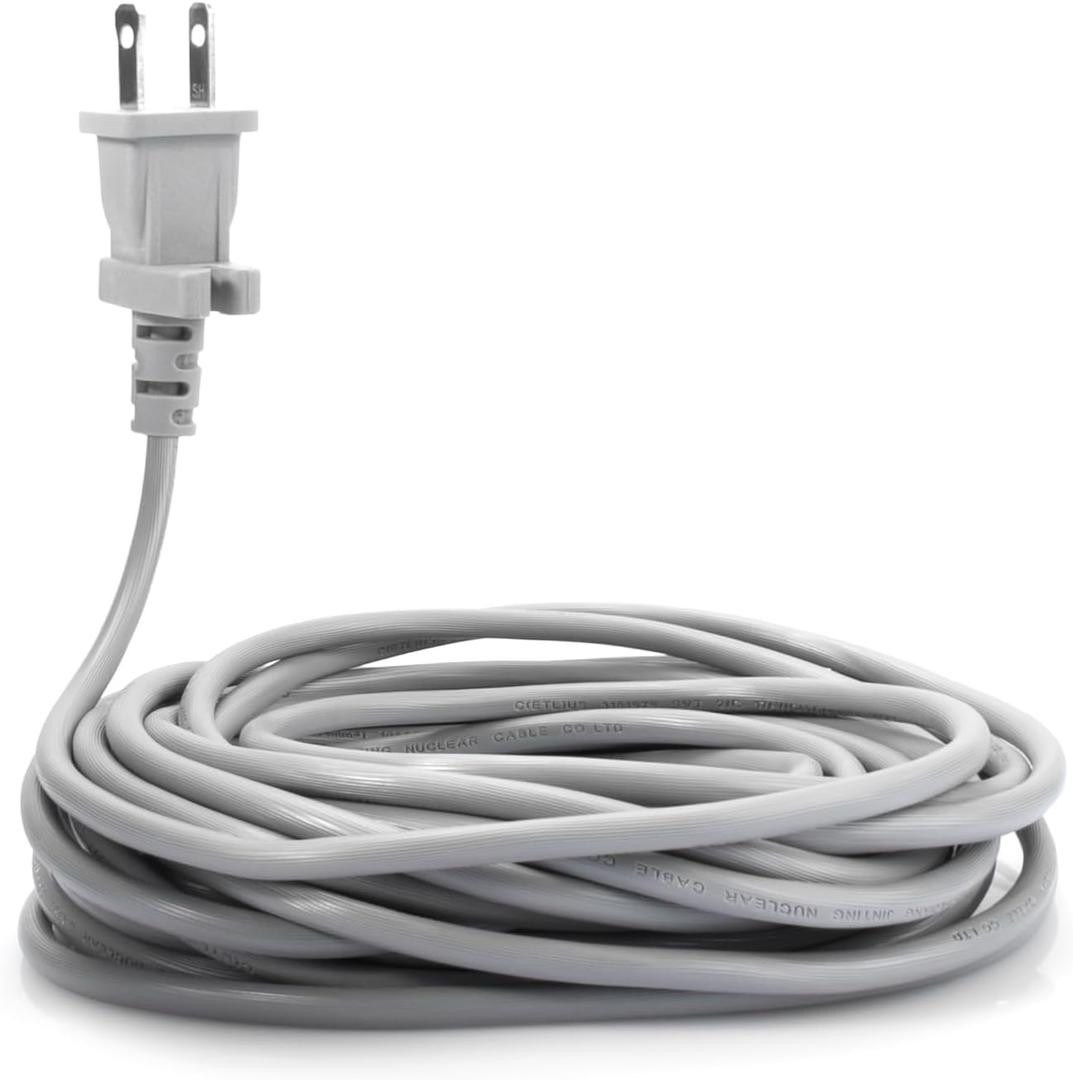 36ft Power Cord Compatible with Shark Navigator Lift-Away Upright Vacuum Cleaner Pro NV355 NV356 NV357 UV400 UV540 NV36 NV60 NV80 NV360 NV370 Rotator Lift-Away NV501 NV502 NV450 NV402