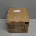 KOOPER 4 Pack Solar Lanterns Outdoor Waterproof, Upgraded Flickering Flame Modes + Constant Modes Hanging Solar Lantern Lights for Outside, Lanterns Decorative Outdoor for Garden Table Yard Tree Decor